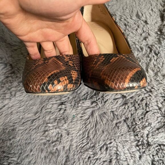 Franco sarto faux snake print heels - Picture 5 of 8